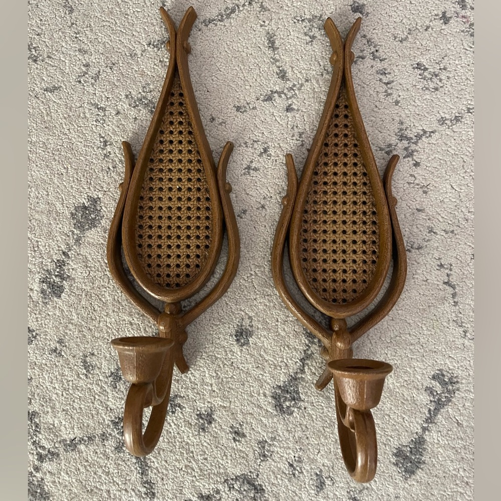 Vintage Homco Sconces